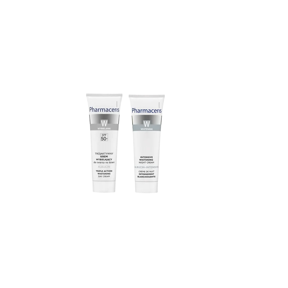 PHARMACERIS COFFRET ALBUCIN ECLAIRSISSANT CREME DE JOUR + SOIN DE N...