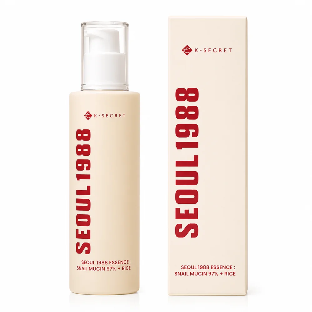 K-SECRET SEOUL 1988 - ESSENCE MUCINE D'ESCARGOT 97%+RIZ 100ML