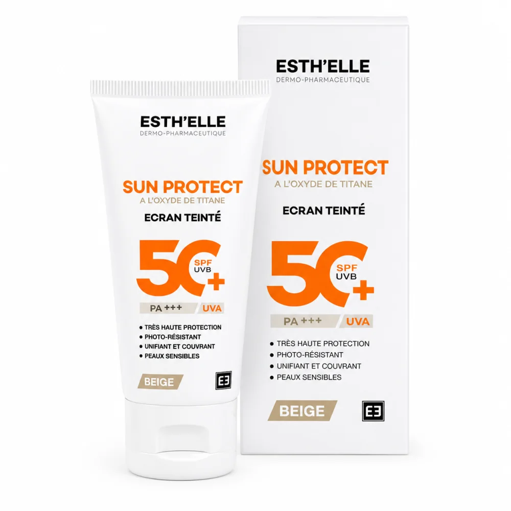ESTHELLE SUN PROTECT - ECRAN SOLAIRE TEINTE BEIGE SPF50+ 50g