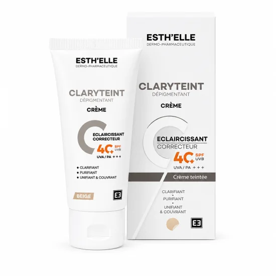 ESTHELLE - ECRAN CLARYTEINT BEIGE ANTI TACHES SPF40+ 50g