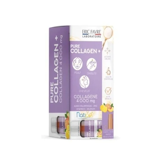 ERIC FAVRE PROGRAMME 10 JOURS PURE COLLAGEN + (collagene 4000mg) po...