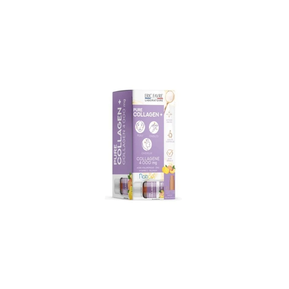 ERIC FAVRE PROGRAMME 10 JOURS PURE COLLAGEN + (collagene 4000mg) po...