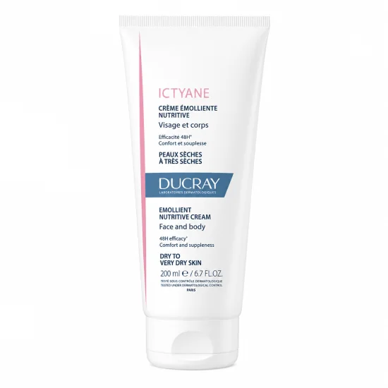 DUCRAY ICTYANE - CREME EMOLLIENTE NUTRITIVE VISAGE ET CORPS 200ML
