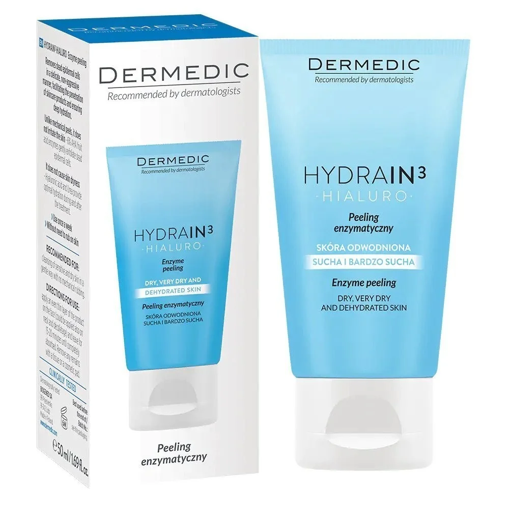 DERMEDIC HYDRAIN 3 ENZYME PEELING 50G pour Beauté