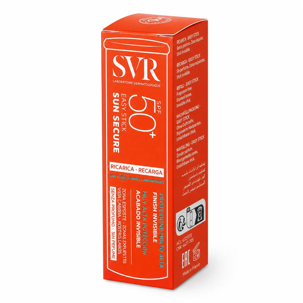 SVR SUN SECURE - STICK RECHARGE SPF50+ 10G