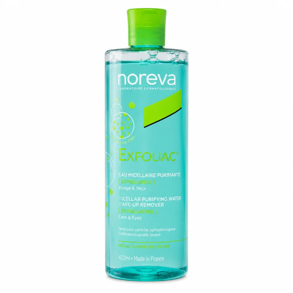 NOREVA EXFOLIAC EAU MICELLAIRE PURIFIANTE 400ML pour Accueil