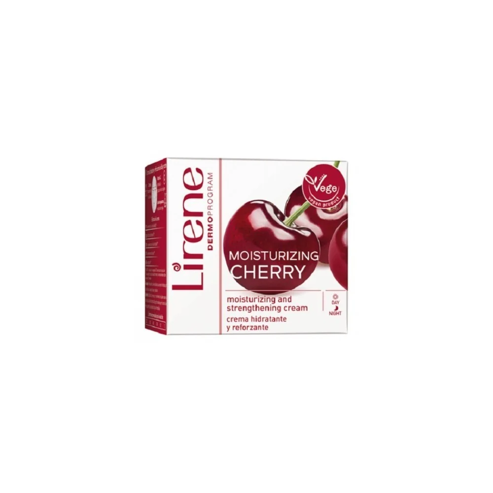 LIRENE CRÈME HYDRATANTE À LA CERISE 50ML pour Beauté