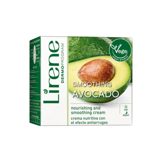 LIRENE CRÈME LISSANTE NOURRISSANTE À L’AVOCAT 50ML pour Beauté