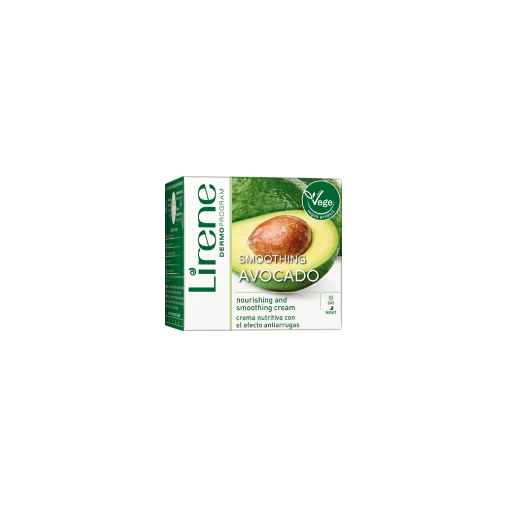 LIRENE CRÈME LISSANTE NOURRISSANTE À L’AVOCAT 50ML pour Beauté