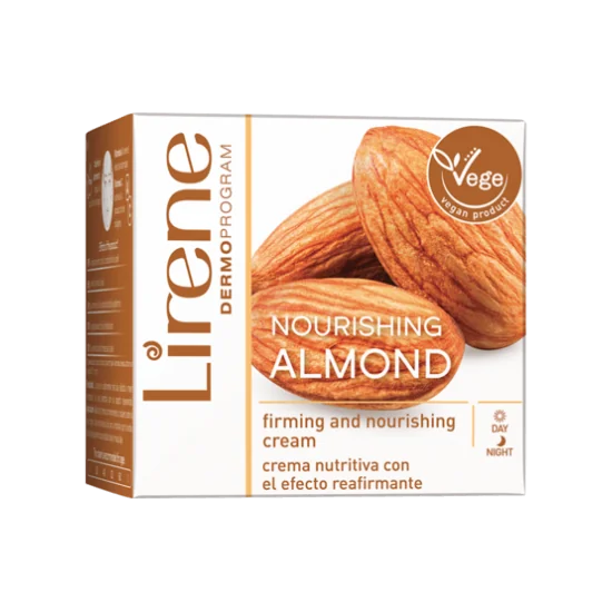 Lirene Crème Vegan À L'Amande Hydratante Et Nutritive 50 G pour Beauté