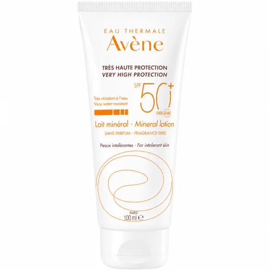 AVENE LAIT MINÉRAL SPF50+ 100ML pour Beauté
