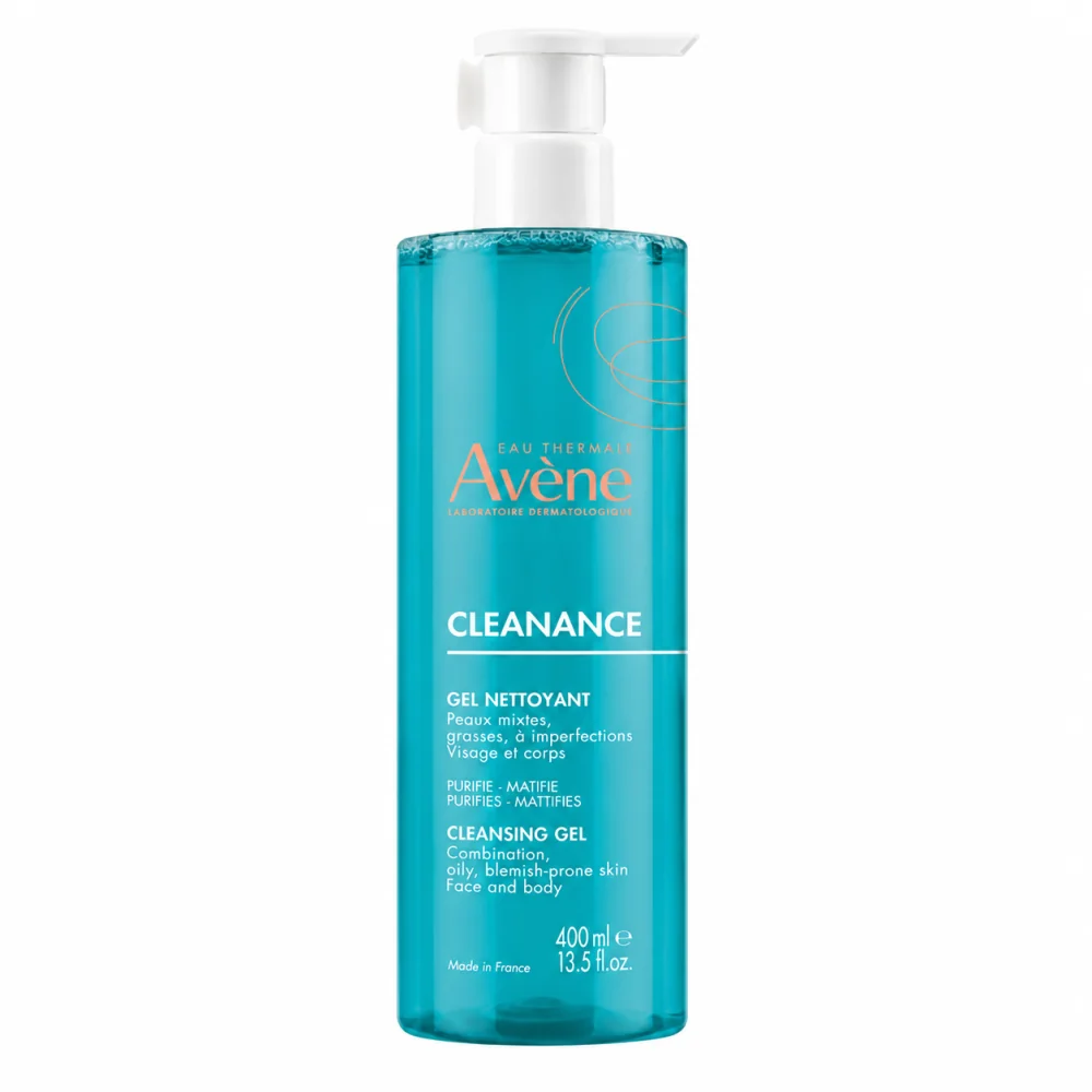 AVENE - CLEANANCE GEL NETTOYANT 400ML PEAU MIXTE A GRASSE pour Beauté