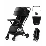 MOMCOZY CLICKGO - POUSSETTE COMPACTE ULTRA-LÉGÈRE HOMOLOGUÉE CABINE AVION