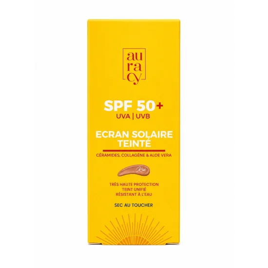 AURACY ECRAN TEINTE ROSE SPF 50+ pour Femmes