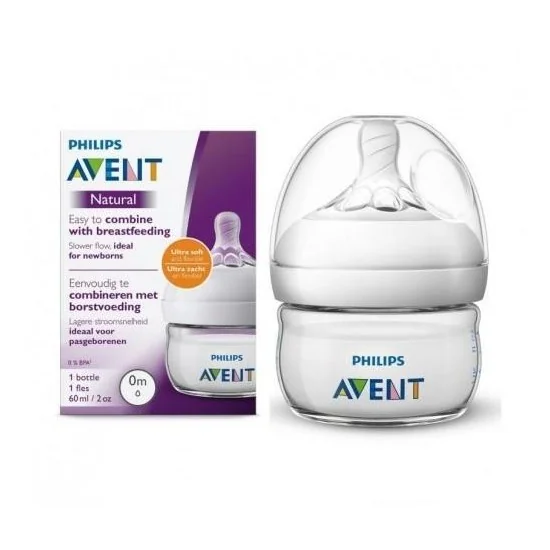 Avent Natural 2.0 Biberon 60ml pour Beauté