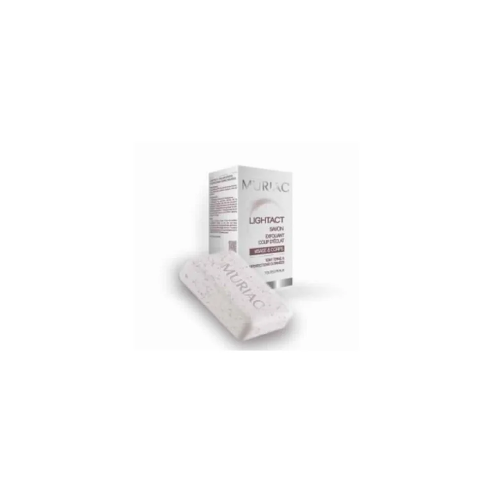 MURIAC LIGHTACT SAVON EXFOLIANT 130GR pour Beauté