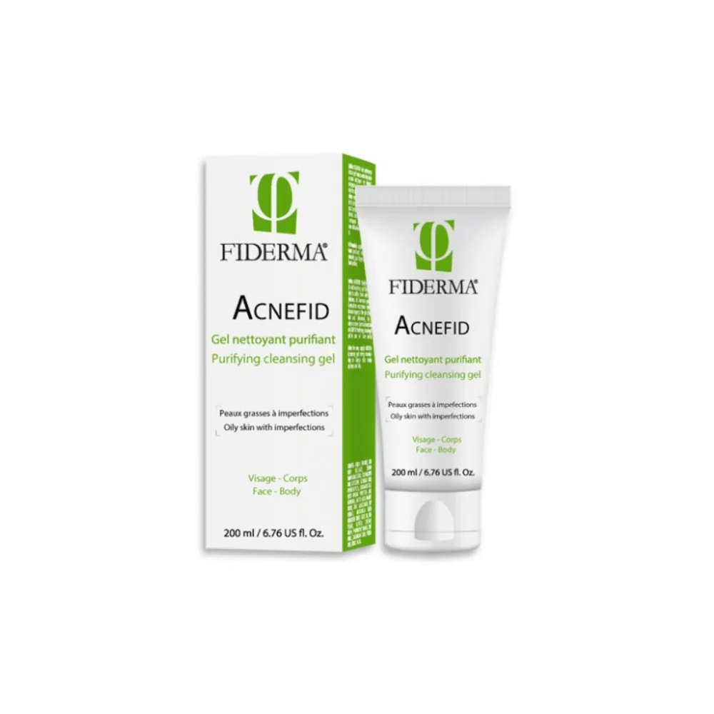 FIDERMA ACNEFID GEL NETTOYANT PURIFIANT 200ML pour Beauté