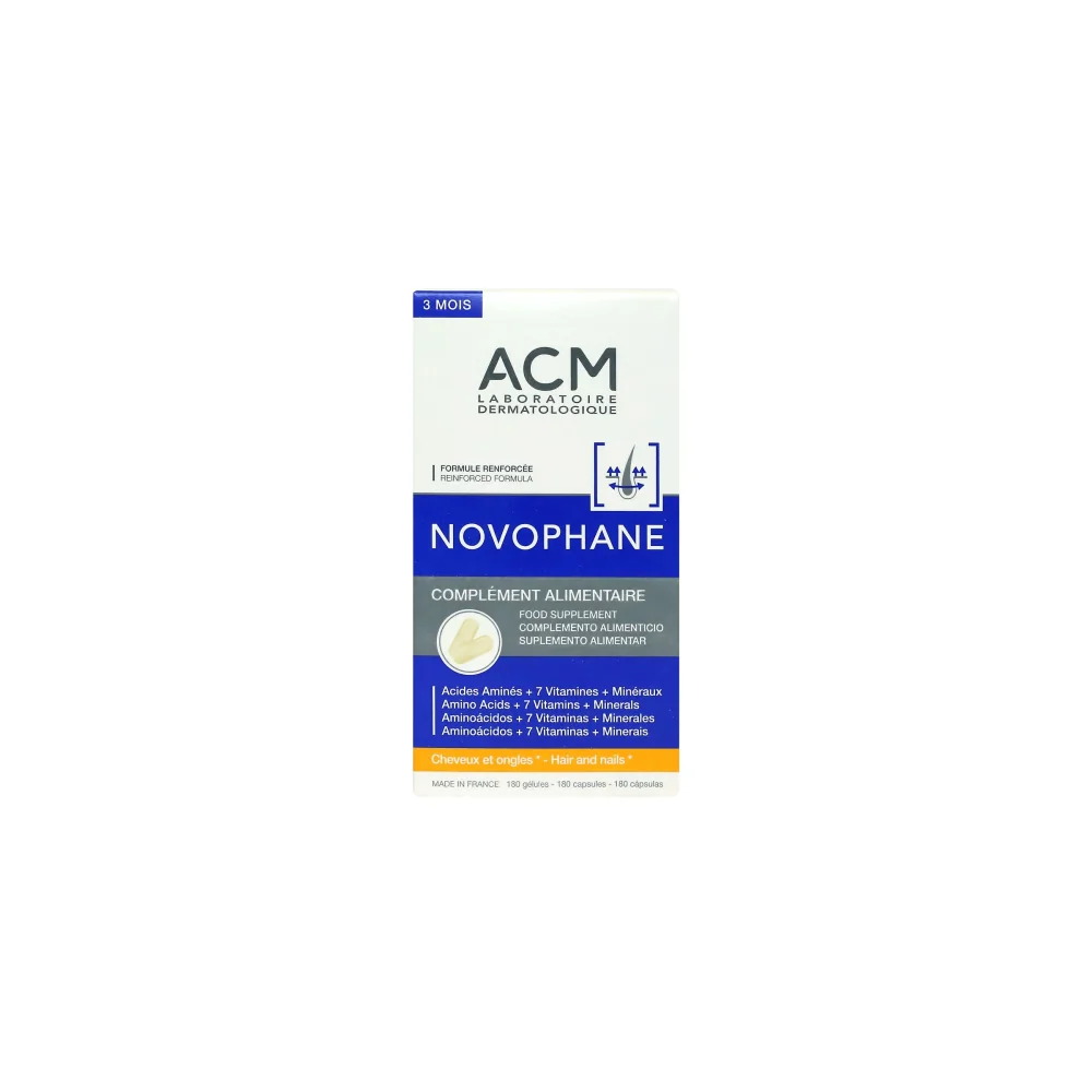 Novophane cheveux et ongles complement alimentaire 3 MOIS pour Beauté