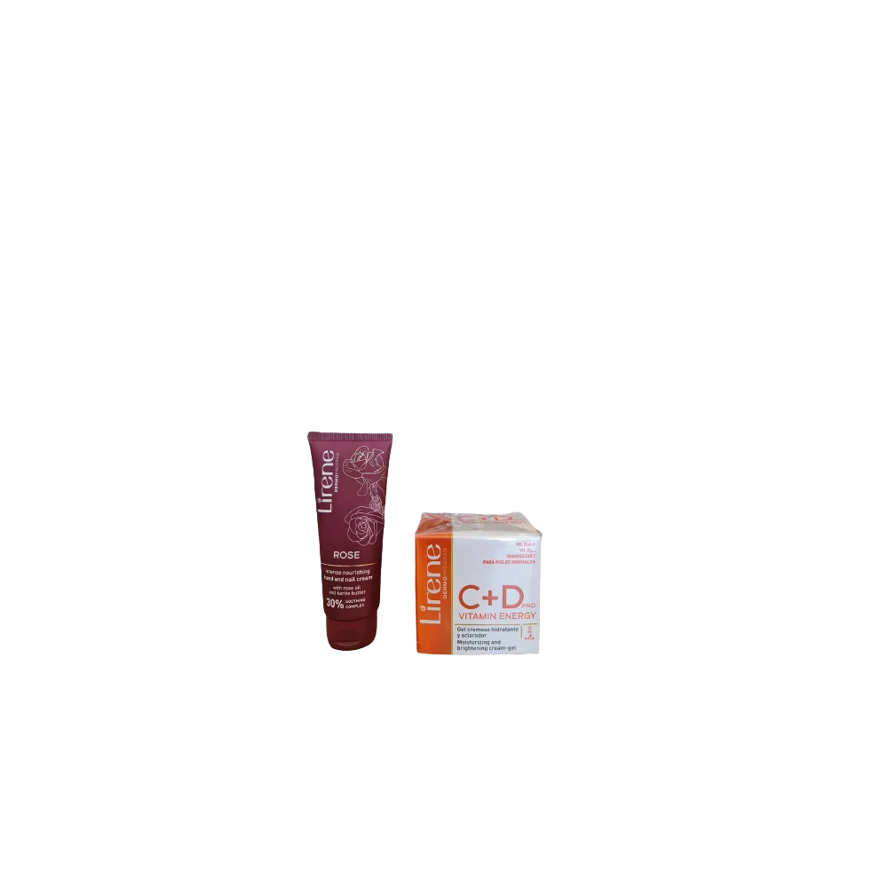 lirene pack crème C+D et E +crème main pour Beauté