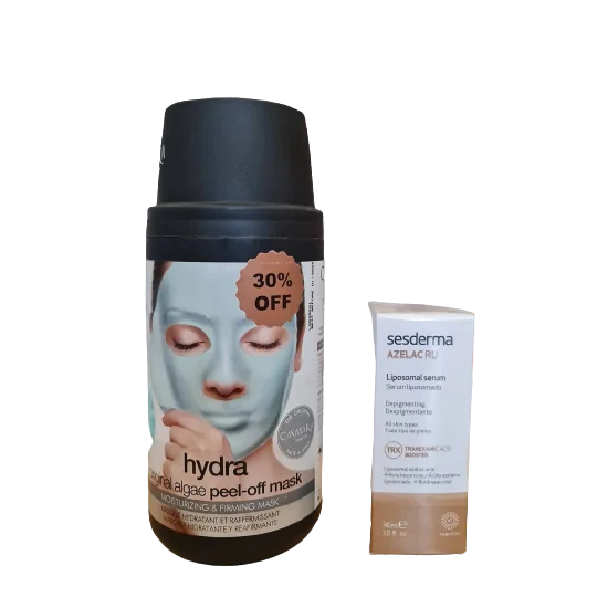sesderma pack azulac ru + casmara peel off hydra pour Beauté