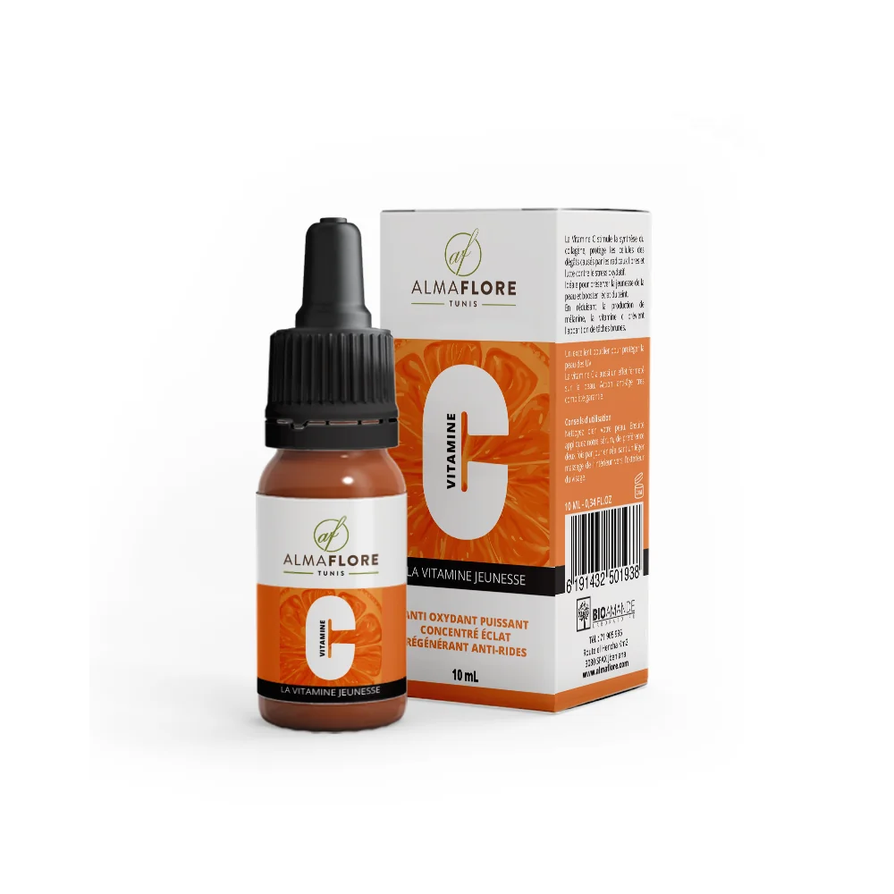 ALMAFLORE - VITAMINE C 10ML pour Visage