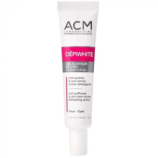 depiwhite gel contour des yeux ACM pour Beauté