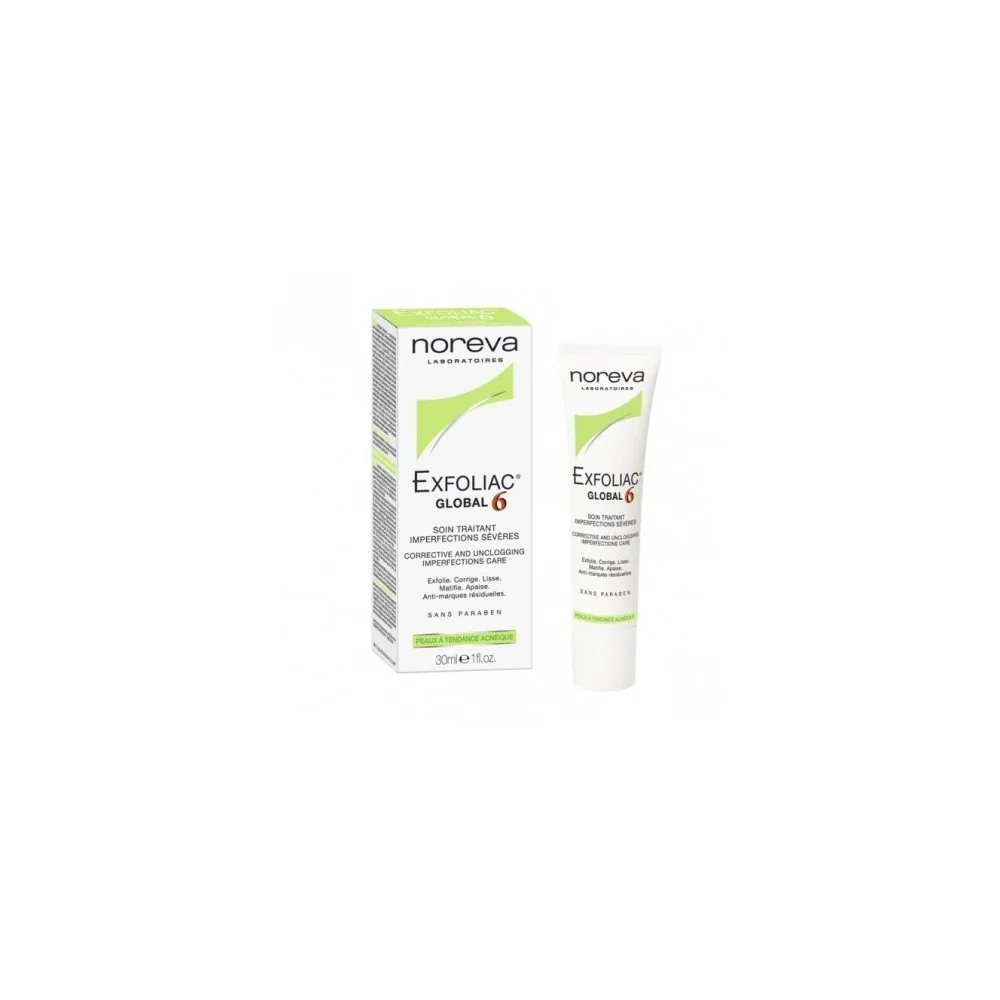 Noreva Exfoliac Global 6 Soin Global Intensif 30 ml pour Beauté