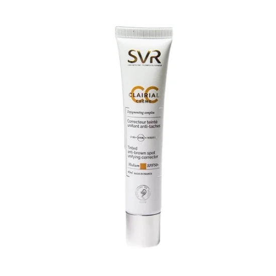SVR CLAIRIAL CC Crème Medium SPF50, 40ml pour Nos Promotions