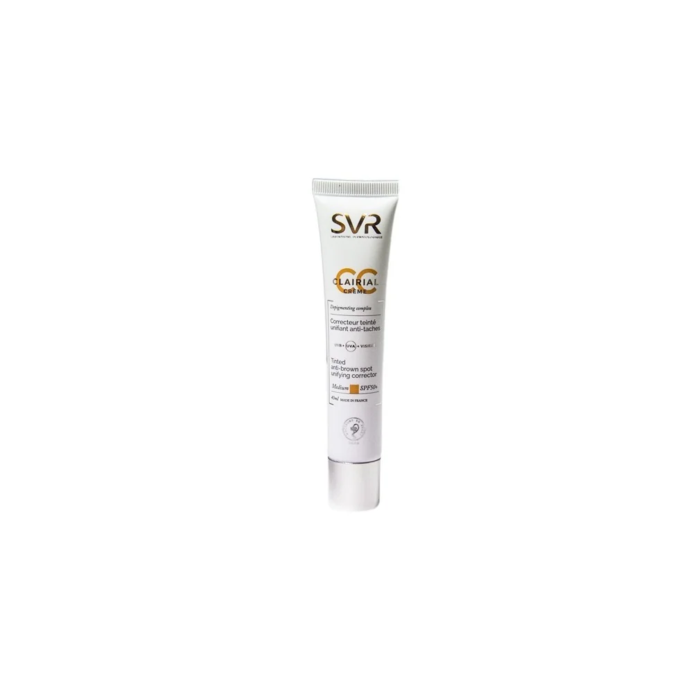 SVR CLAIRIAL CC Crème Medium SPF50, 40ml pour Nos Promotions