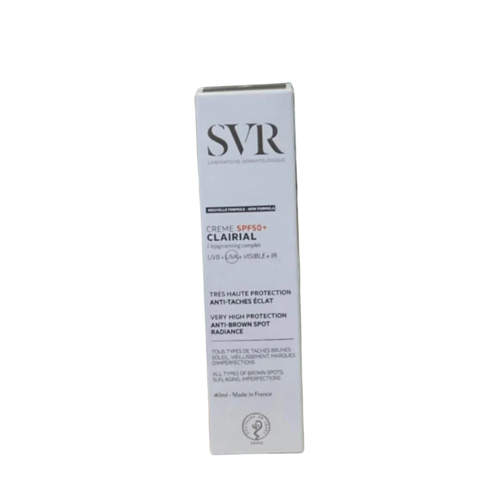 SVR CLAIRIAL CREME TACHES BRUNES SPF50+ , 40ml pour Beauté