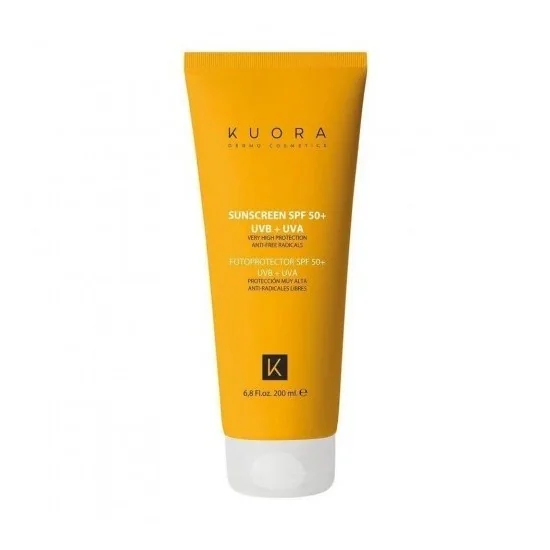 KUORA ECRAN SOLAIRE VISAGE ET CORPS SPF50+ 200ML pour Nos Promotions