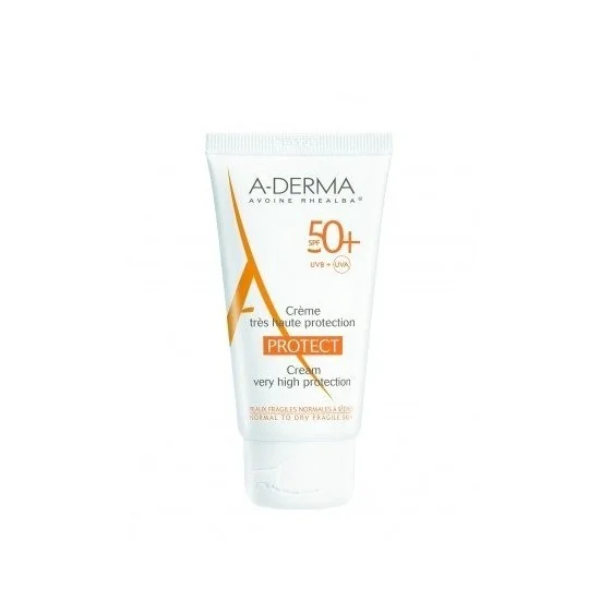 A-DERMA PROTECT Crème solaire SPF50+ pour Beauté
