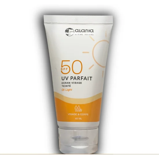 ALANIA - UV PARFAIT ECRAN SOLAIRE VISAGE TEINTE 40ML - 01 LIGHT pou...