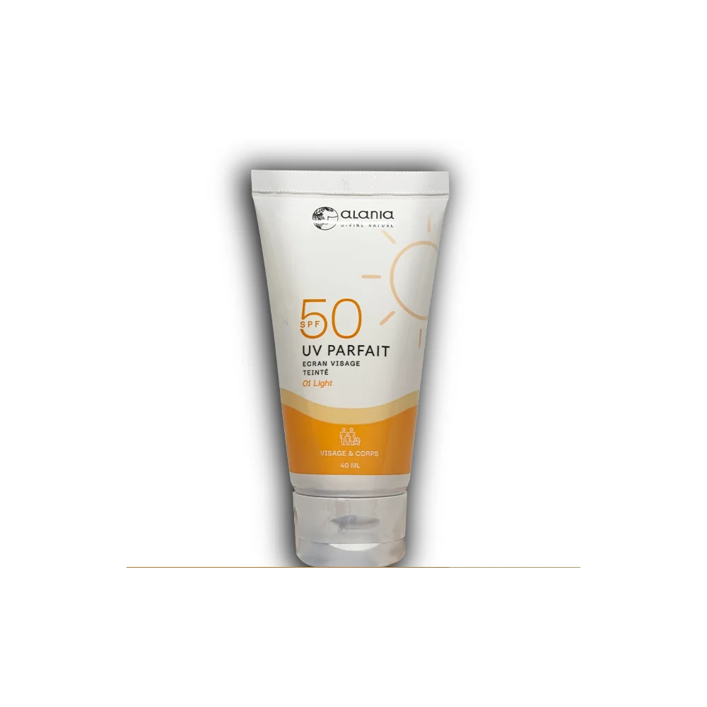 ALANIA - UV PARFAIT ECRAN SOLAIRE VISAGE TEINTE 40ML - 01 LIGHT pou...
