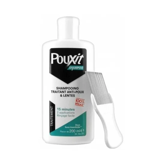 POUXIT SHAMPOOING TRAITANT ANTI-POUX&LENTES 200ML pour Nos Promotions