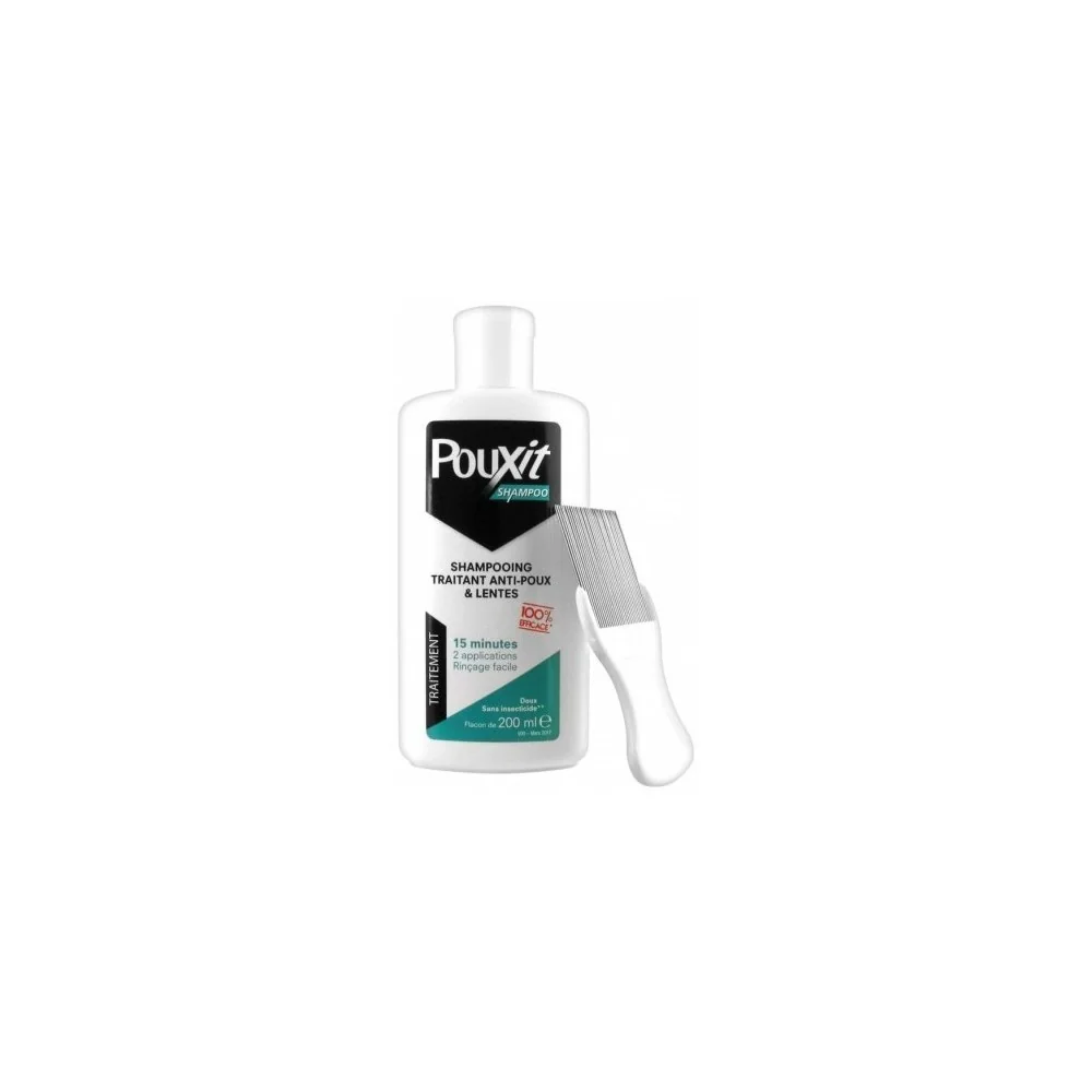 POUXIT SHAMPOOING TRAITANT ANTI-POUX&LENTES 200ML pour Nos Promotions
