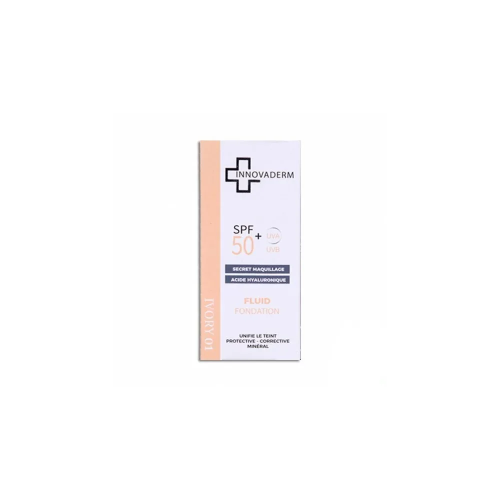 INNOVADERM Fond de Teint Minéral ivory SPF50+ pour Nos Promotions