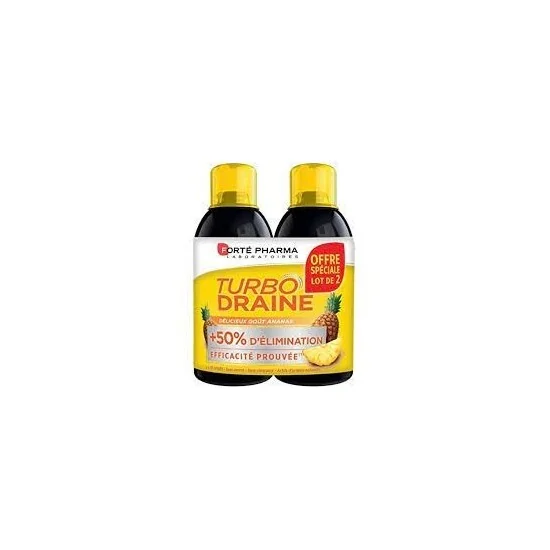 TURBO DRAINE DUO ANANAS pour Beauté