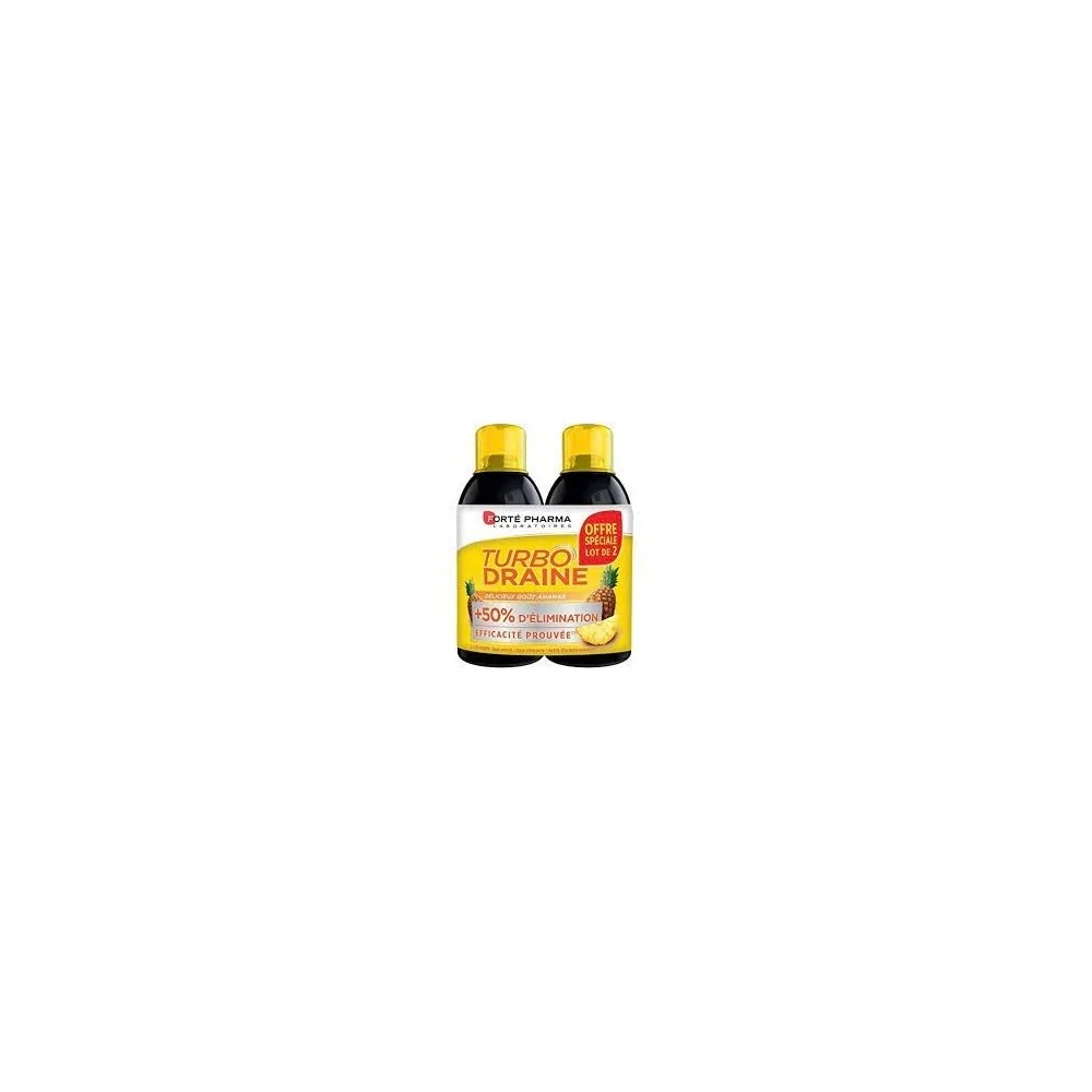 TURBO DRAINE DUO ANANAS pour Beauté