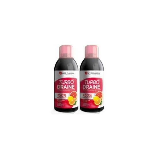 TURBO DRAINE DUO AGRUMES 2 x 500 ml pour Beauté