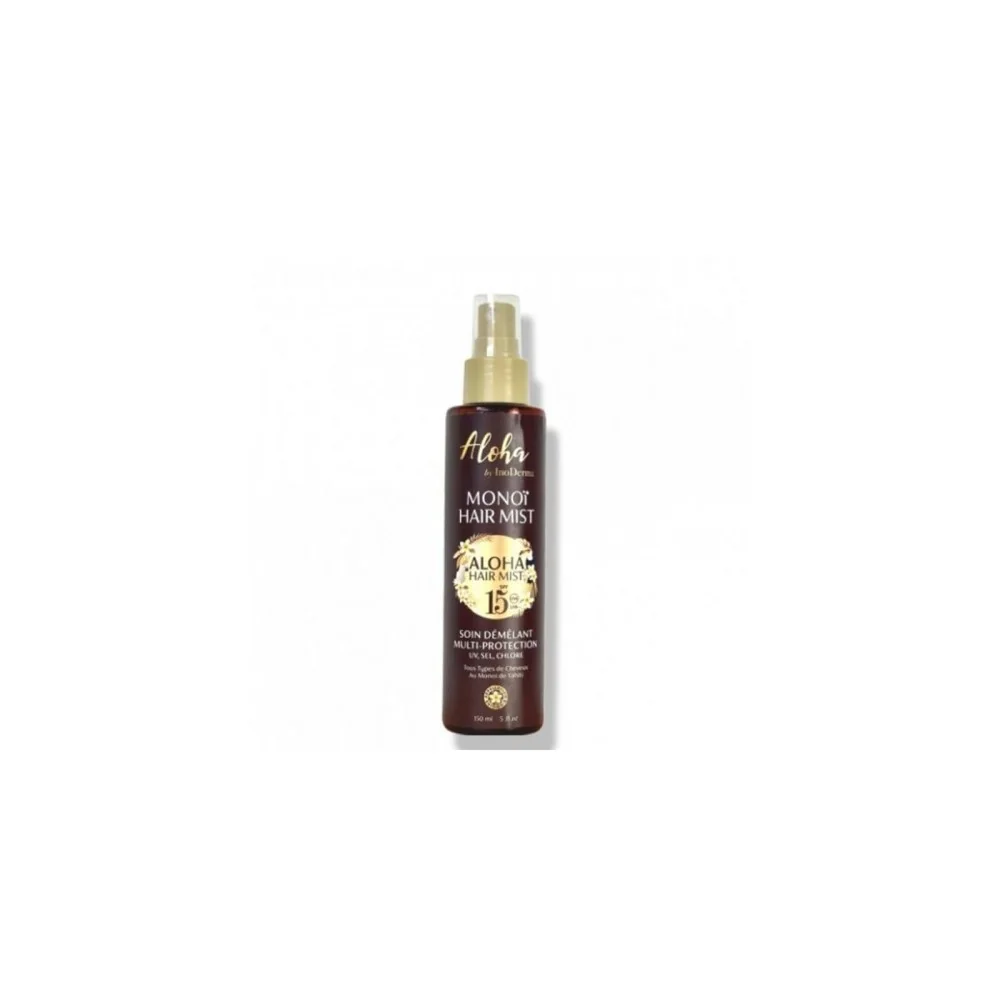 INODERMA ALOHA MONOI HAIR MIST SPF15 150 ML pour Beauté