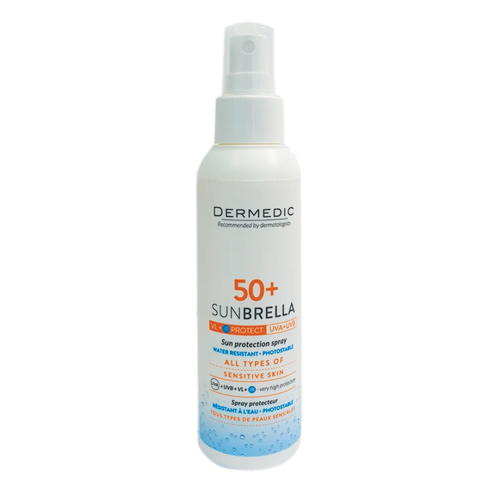 DERMEDIC SUNBRELLA SPRAY BEBES, ENFANTS ET ADULTES SPF50+ 150ML pou...