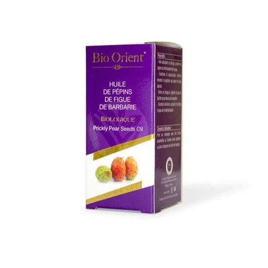 BIO ORIENT Huile de PEPIN DE FIGUE DE BARBARIE, 10ML pour Beauté