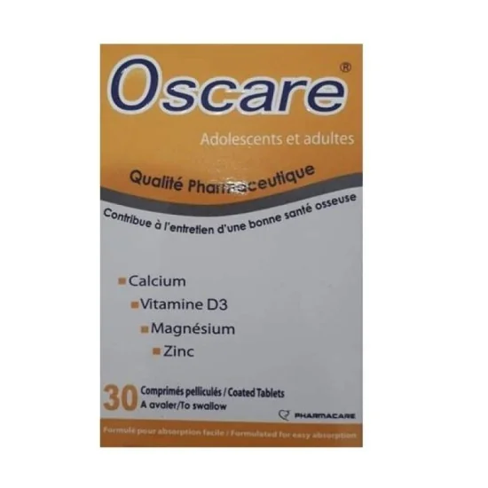 PHARMACARE OSCARE adolescent et adulte BT/30 pour Compléments Alime...