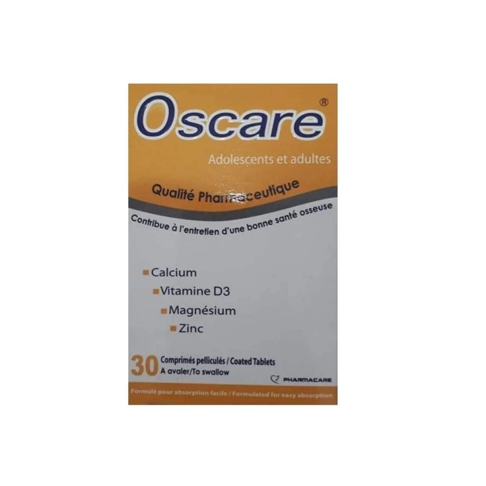 PHARMACARE OSCARE adolescent et adulte BT/30 pour Compléments Alime...