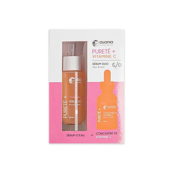 ALANIA PURETE+ VITAMINE C SERUM DUO VISAGE 30ML pour Beauté