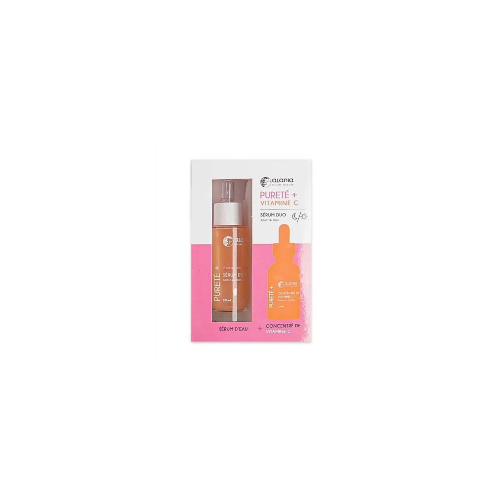 ALANIA PURETE+ VITAMINE C SERUM DUO VISAGE 30ML pour Beauté