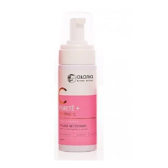 ALANIA PURETE+ VITAMINE C MOUSSE NETTOYANTE 150ML pour Beauté