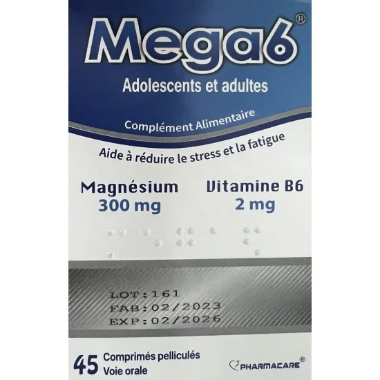 PHARMACARE MEGA 6 B/45 pour Femmes