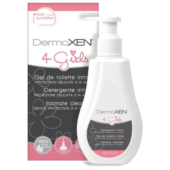 DERMOXEN GEL DE TOILETTE INTIME 4 GIRLS 125ML pour Beauté